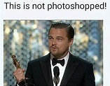 Leonardo DiCaprio Oscar meme | Leonardo DiCaprio wins an Oscar and the ...