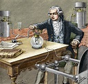 Lavoisier's water formation experiment, 1783 - Stock Image - H412/0370 ...