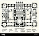architecture, Reichstag Berlin, ground plan, in the original edition ...