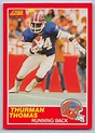 1989 THURMAN THOMAS - Score ROOKIE Football Card # 78 - BUFFALO BILLS ...