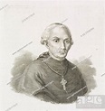 Portrait of Bartolomeo Pacca (1756-1844), Italian cardinal, engraving ...