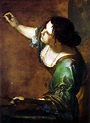 Self Portrait As The Allegory Of Painting by Artemisia Gentileschi