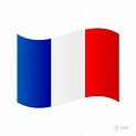 Waving France Flag Clip Art Free PNG Image｜Illustoon