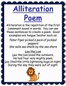 Alliteration poems for kids