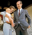 Prince Carlos Hugo of Bourbon-Parma (1930-2010) Duke of Parma with his ...