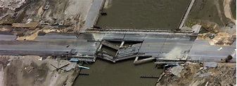 Aerial photos of Hurricane Ike damage