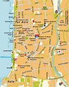 Map of Tel Aviv - Free Printable Maps