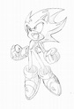 Hyper Sonic Coloring Pages - Coloring Home