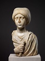 Marble Portrait Bust of a Woman with a Scroll | Byzantine | The ...