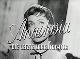 ANASTASIA, DIE LETZTE ZARENTOCHTER 1957, FILMHAUER