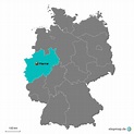 StepMap - Herne - Landkarte für Deutschland