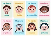 Las Emociones, Sentimientos, Espanol - Etsy