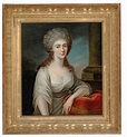 Johannn Georg Weikert | Portrait of Queen Maria Theresa of Saxony ...