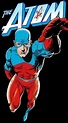 The Atom Superhero Logo