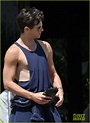 Photo: brandon flynn shows off his fit physique during day out in ...