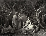 The Inferno, Canto 13 - Gustave Dore - WikiArt.org - encyclopedia of ...