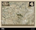 Bechar, provincia de Argelia. Mapa satelital de alta resolución ...