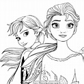 Elsa Frozen 2 Para Colorear E Imprimir