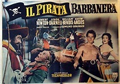 "IL PIRATA BARBANERA" MOVIE POSTER - "BLACKBEARD THE PIRATE" MOVIE POSTER