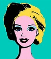 Barbie Warhol, by Jocelyne Grivaud in 2019 | Andy warhol pop art, Andy ...