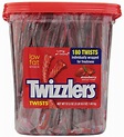 Twizzlers Strawberry Twists Candy, 180 Count - Walmart.com - Walmart.com