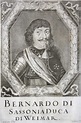 "Bernardo di Sassonia duca du Weimar" - Bernhard von Sachsen-Weimar ...