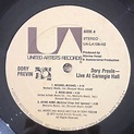 Dory Previn - Live At Carnegie Hall (Vinyl 2LP)[Gatefold] — Record Exchange