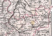 Landsberg an der Warthe auf einer Landkarte von 1905 | Landsberg ...