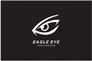 Eagle Eye Logo Staring Sharply Vision Gráfico por sore88 · Creative Fabrica