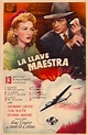 "LA LLAVE MAESTRA" MOVIE POSTER - "THE MASTER KEY" MOVIE POSTER
