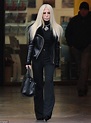 Donatella Versace puts on a brave face as she goes make-up free ...