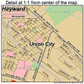 Union City California Street Map 0681204