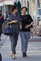 HELENA CHRISTENSEN with Her Mother Out in West Village - HawtCelebs