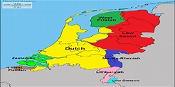 Main Languages and Dialects of the Netherlands [720 x 817] : MapPorn