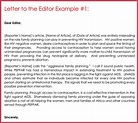 Letter to the Editor Templates - 10+ Samples & Formats