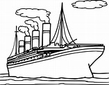 Titanic Coloring Pages Free to Print | 101 Coloring