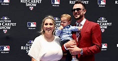 LOOK: Kris Bryant attends All-Star Red Carpet Show with his wife, son ...