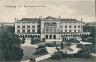 Partie am Albertus Universität :: Königsberg (Ostpreußen ...