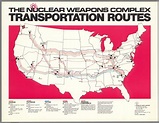 The Nuclear Weapons Complex Transportation Routes. - David Rumsey ...