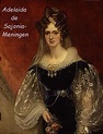 Adelaida de Sajonia-Meiningen, esposa de rey del Reino Unido e Irlanda ...