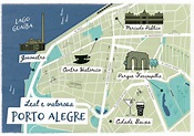 Porto Alegre Map on Behance