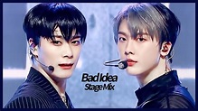 문빈&산하(ASTRO) - Bad Idea 교차편집 Stage Mix - YouTube