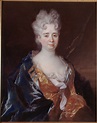 Portrait d'Anne-Thérèse de Marguenat de Courcelles, marquise de Lambert ...