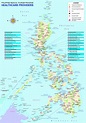 Detailed Map Of The Philippines - Cities And Towns Map