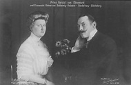 1909 Prinzessin Helene von Schleswig Holstein mit Prinz Harald von ...