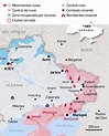 Guerra Rusia - Ucrania: Los mapas y gráficos que detallan la invasión ...