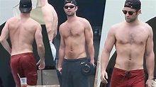 Hunk Alert! Chace Crawford Flaunts Washboard Abs On Family Vacation In ...