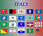 All Flags Of The Regions Of Italy Stock Illustration - Download Image ...