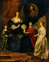 Captivating Portrait: Duchess of Buckingham with Her Children