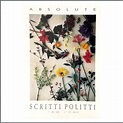 B40125 – Scritti Politti Absolute Promotional Poster (UK) - Tracks